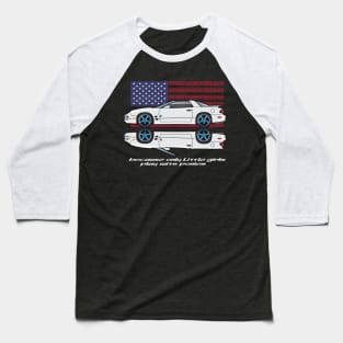 USA - Last of the breed-white combo Baseball T-Shirt